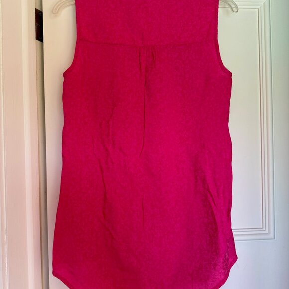 Sleeveless pink top - Picture 4 of 6